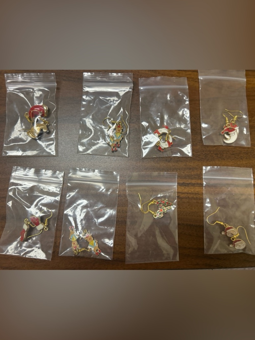 🎄 Christmas Earrings Lot | Santa Candy Cane Stockings Holiday Bundle